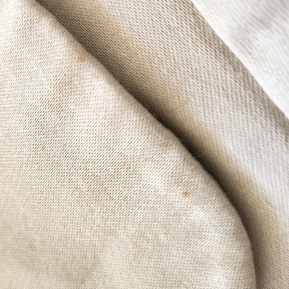 Beige Mid-Length Bell Sleeve Trench Coat with Rounded Neck & Waist Belt - Picture 15 of 16